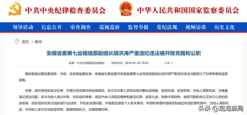 中央巡视组副组长级别(巡视组进驻说明什么问题)插图