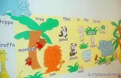 幼儿园环创主题墙图片(幼儿园外墙墙体彩绘简单大气)插图16