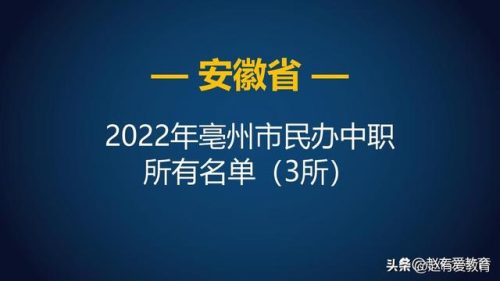 涡阳公办技校排名前十(涡阳新技校)插图2