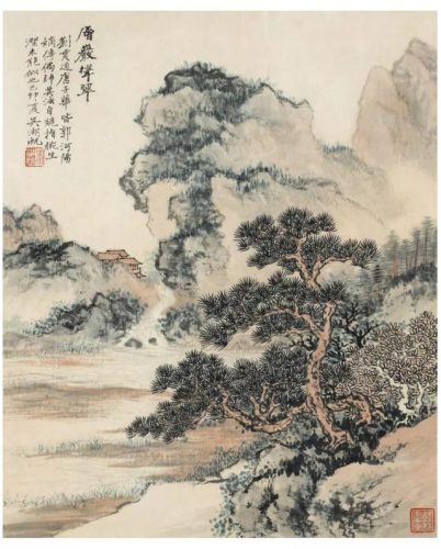 高清山水国画(高清山水风景壁纸)插图63