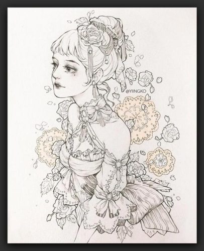 铅笔绘图(丙烯画Q版人物简单版)插图4