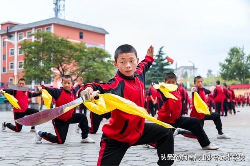 嵩山少林寺武术学院(塔沟武校学费价格表)插图
