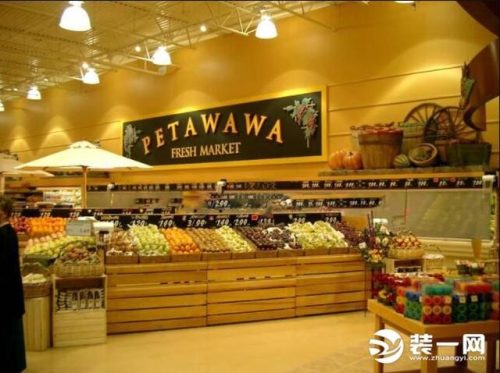 水果店装修效果图(水果店装修图片)插图1