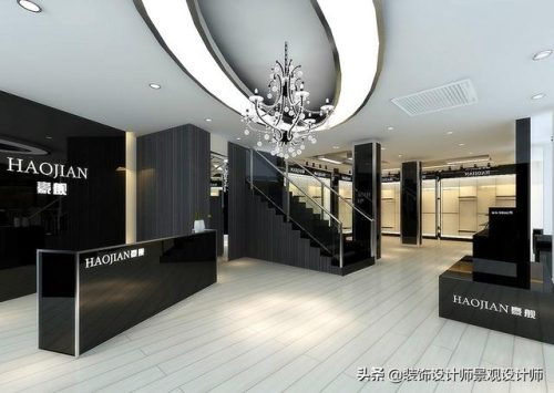 男装店面装修效果图(简约男装店装修)插图3
