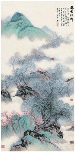 高清山水国画(高清山水风景壁纸)插图10
