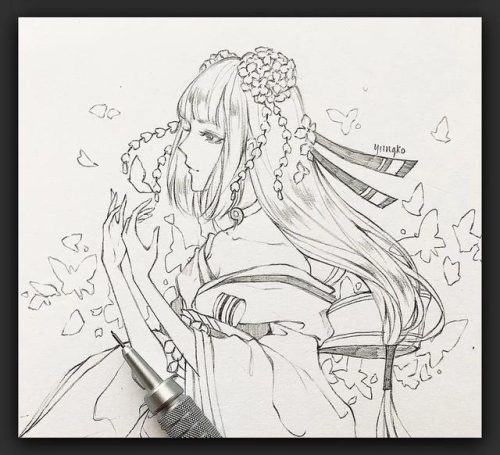 铅笔绘图(丙烯画Q版人物简单版)插图12