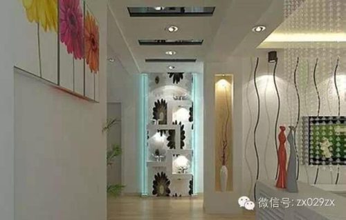 走廊吊顶装修效果图(走廊吊顶图片2020新款)插图13
