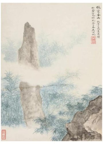 高清山水国画(高清山水风景壁纸)插图65