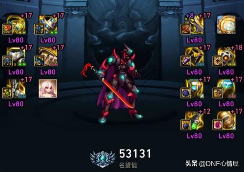 2017dnf土豪排行榜(70版本dnf职业排行)插图