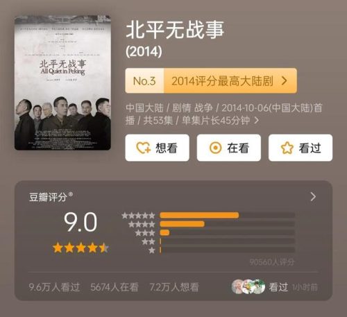 热播电视剧排行榜2014(最值得看的十部电视剧)插图4
