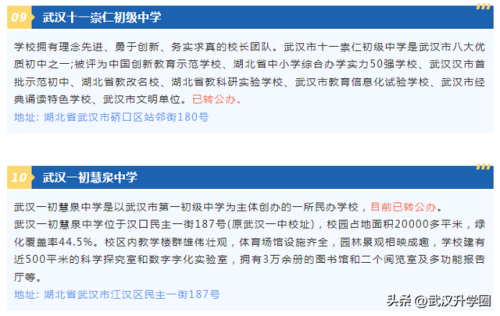 武汉小学中考排名前十(武汉光谷实验中学排名)插图9