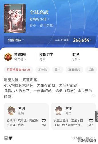 都市异能类小说排行榜(十大完结巅峰都市异能)插图4