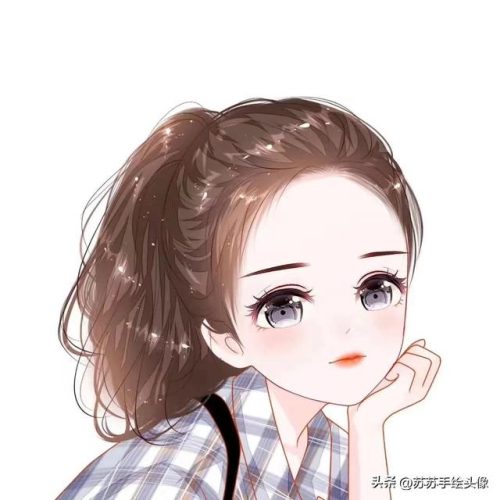 呆萌可爱的女生头像(充满占有欲的头像情侣)插图12