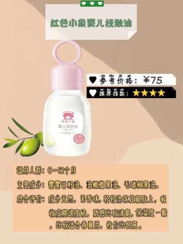 婴儿抚触油十大排行榜(口碑最好的婴儿抚触油)插图5