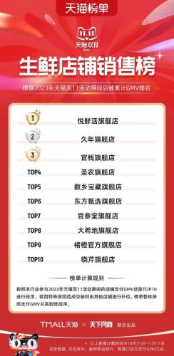 双11天猫销售排行榜(天猫双十一品牌排行榜)插图66