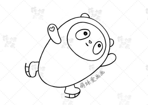 冬奥会手抄报(冬奥会图片绘画)插图17