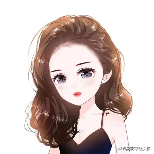 呆萌可爱的女生头像(充满占有欲的头像情侣)插图