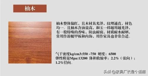 实木家具哪种木材好排行榜(纯实木家具十大排名)插图5