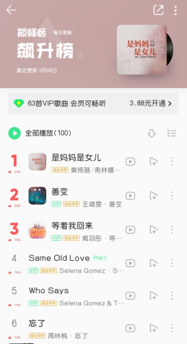流行乐排行榜(2023年流行歌曲排行榜)插图