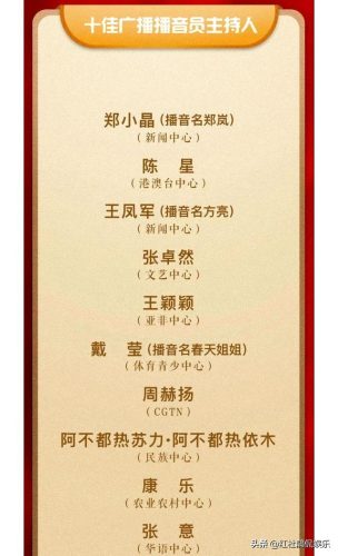 电台主持人排行榜(交通广播电台主持人)插图6