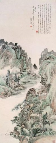 黄宾虹作品(黄宾虹勾勒线条笔法)插图9