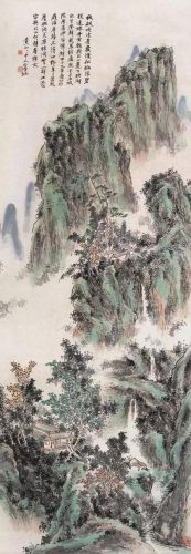 黄宾虹作品(黄宾虹勾勒线条笔法)插图19