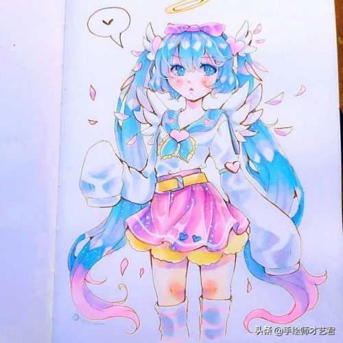 马克笔果冻字体教程(果冻笔什么颜色最好看)插图24