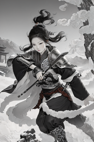武侠插画大师排名前十(武侠画)插图6