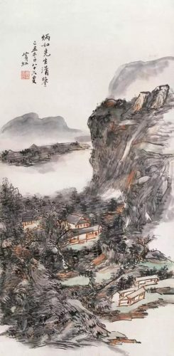 黄宾虹作品(黄宾虹勾勒线条笔法)插图16