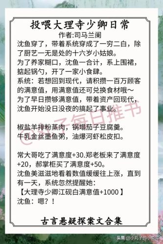 古风穿越小说排行榜(好看的古装穿越小说推荐)插图8