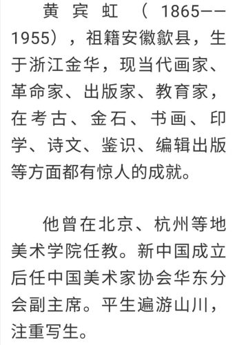 黄宾虹作品(黄宾虹勾勒线条笔法)插图1