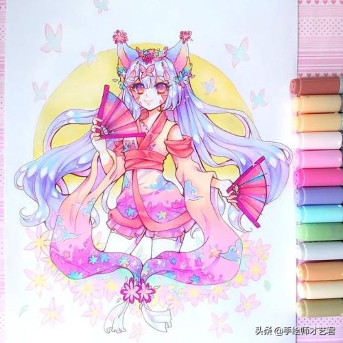 马克笔果冻字体教程(果冻笔什么颜色最好看)插图3