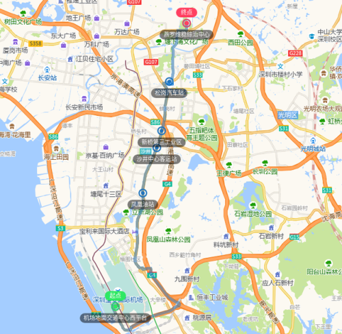 深圳机场大巴路线(深圳机场地铁站)插图1