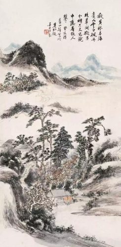 黄宾虹作品(黄宾虹勾勒线条笔法)插图7