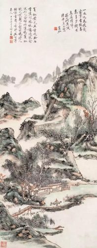 黄宾虹作品(黄宾虹勾勒线条笔法)插图12