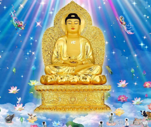 阿弥陀佛图片(阿弥陀佛表情包)插图9