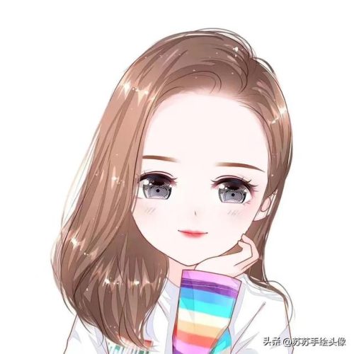 呆萌可爱的女生头像(充满占有欲的头像情侣)插图1