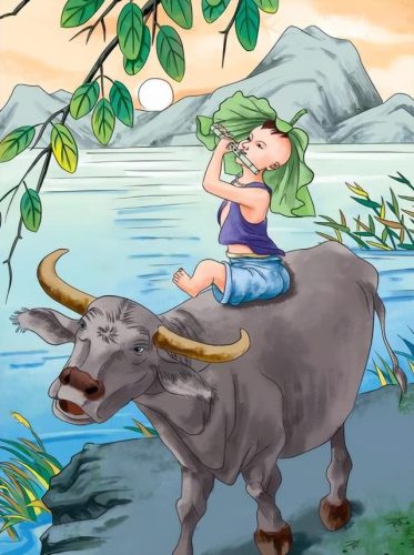 村晚的意思诗意(四时田园杂兴的诗意)插图1