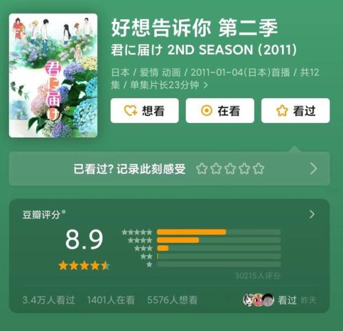 爱情动漫推荐(适合情侣两个人看的动漫)插图6