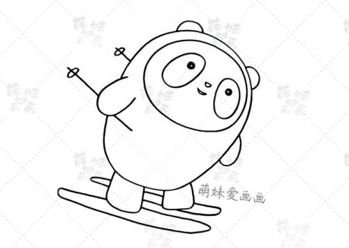 冬奥会手抄报(冬奥会图片绘画)插图15