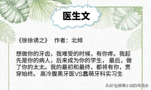 医生类小说排行榜(主角是外科医生的小说)插图5