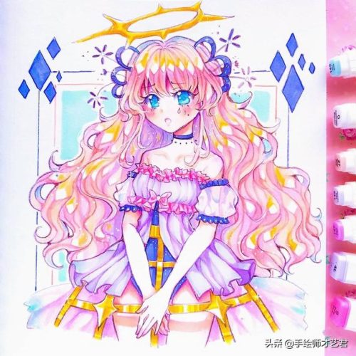 马克笔果冻字体教程(果冻笔什么颜色最好看)插图13