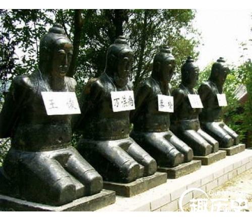 秦桧夫妇跪像为什么是千古罪人(秦桧跪像坐起来了)插图1