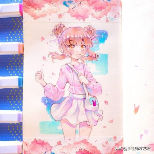马克笔果冻字体教程(果冻笔什么颜色最好看)插图29