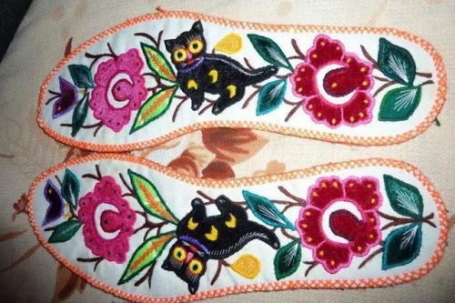 鞋垫图样(手工鞋垫多少钱一双成品)插图2