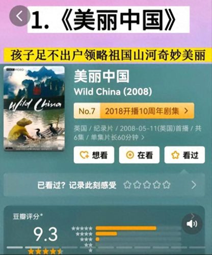 央视十大纪录片排行榜(央视六大纪录片)插图