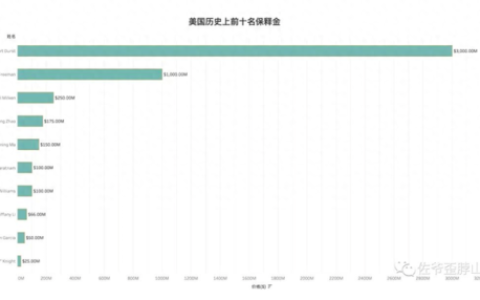 保释金排行榜(中国保释金最高是多少)