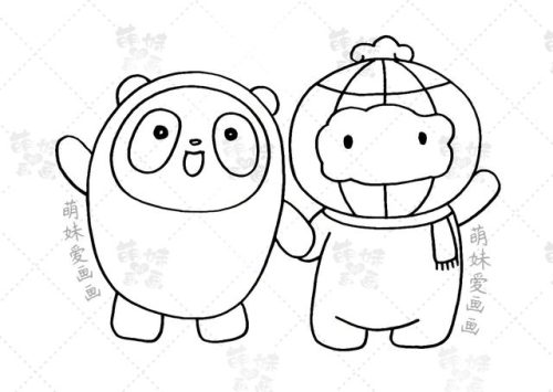 冬奥会手抄报(冬奥会图片绘画)插图13