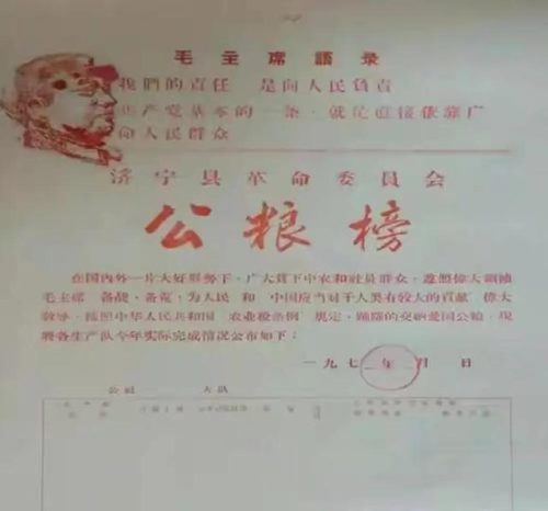 停交公粮是谁提出的(旧粮票回收价格表1972年)插图