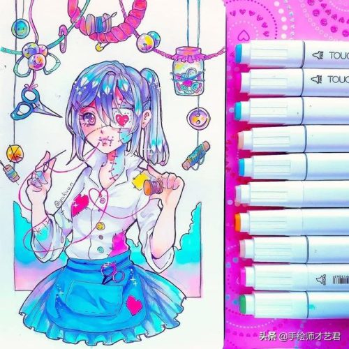 马克笔果冻字体教程(果冻笔什么颜色最好看)插图10